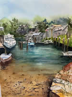 Menemsha Harbor by Andrea MacKin